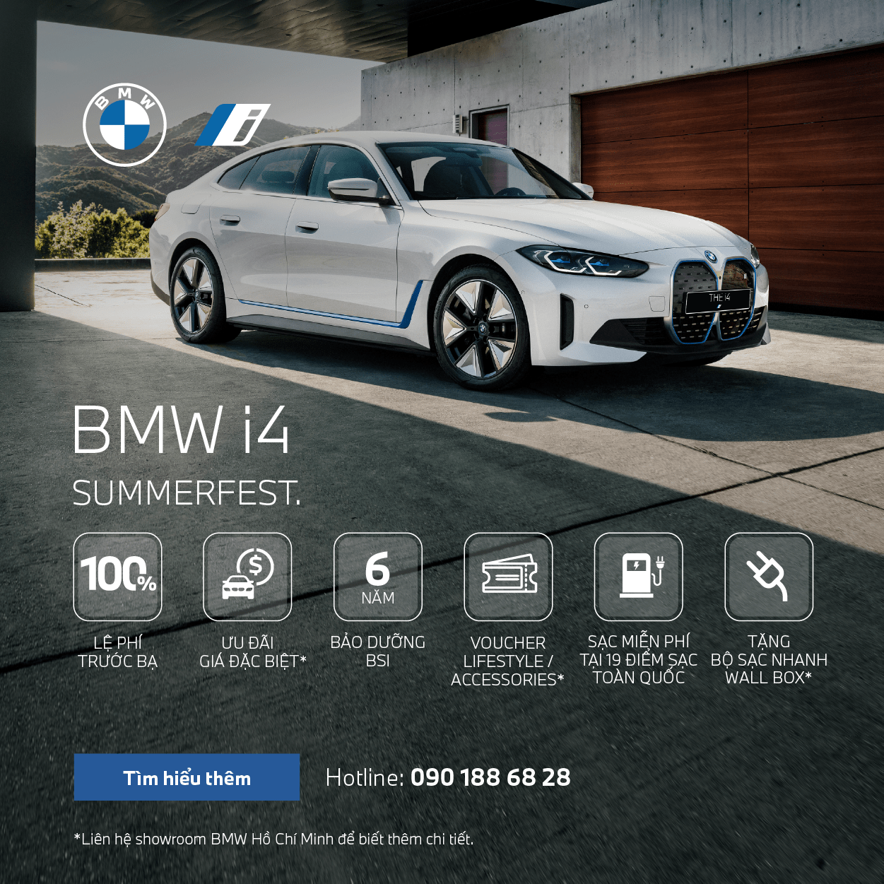 cbu bmw ix3 1 min Summerfest - Tiên phong trong công nghệ xanh cùng BMW i4, BMW iX3 - An tâm vận hành xe trên mọi hành trình với hệ thống 19 điểm sạc
