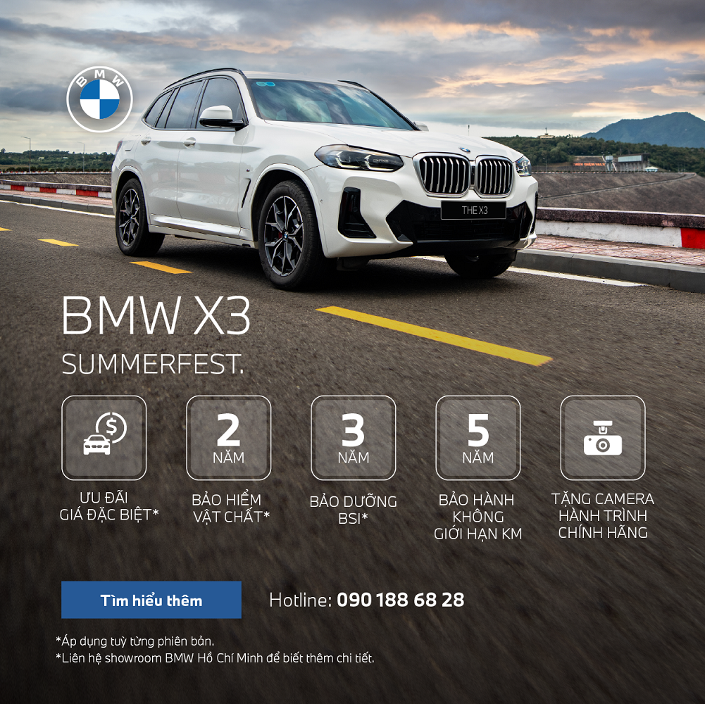 ckd the Ưu đãi dành riêng nhóm xe BMW THE3, THE5, X3, X5.