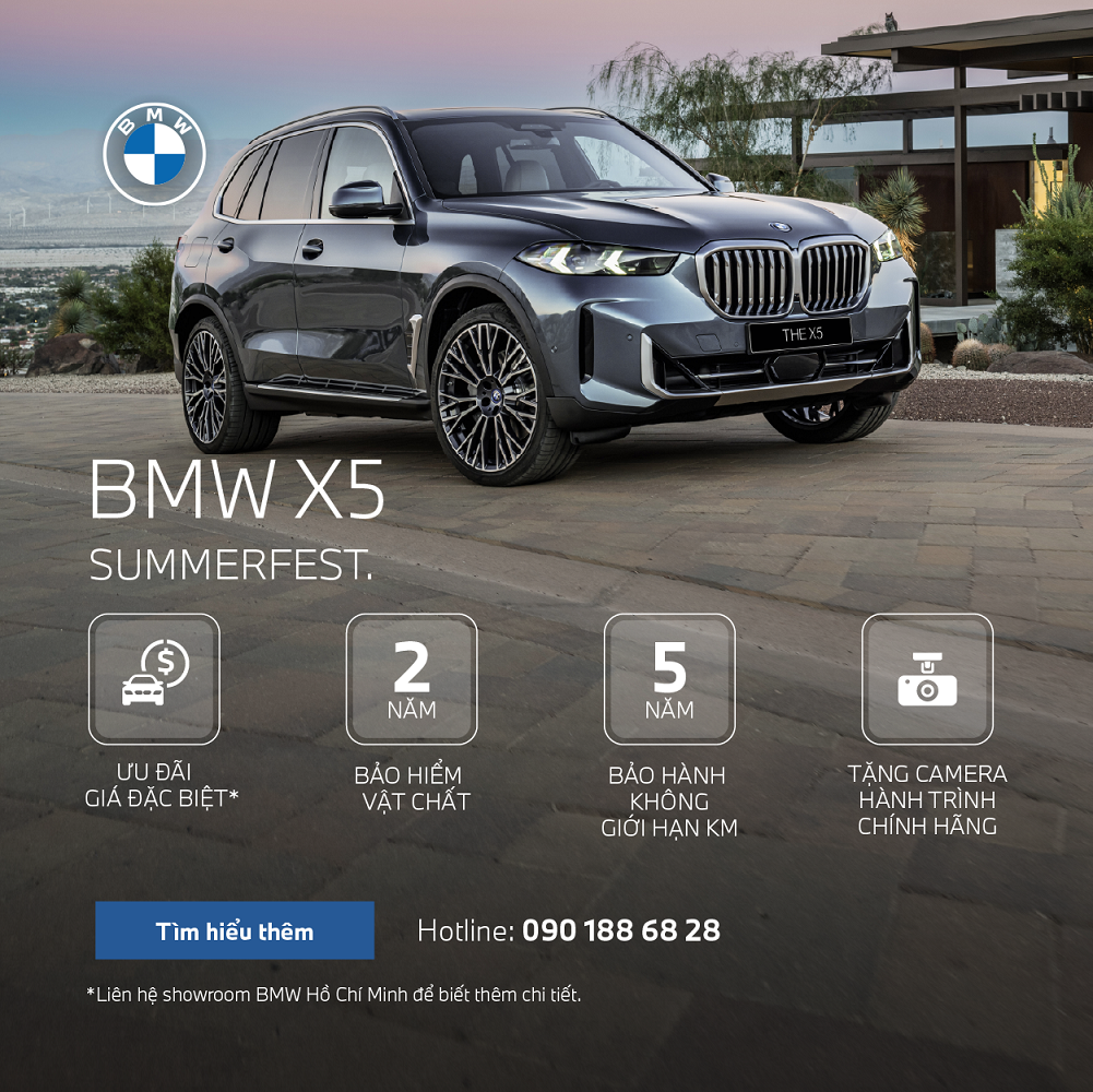 ckd the Ưu đãi dành riêng nhóm xe BMW THE3, THE5, X3, X5.
